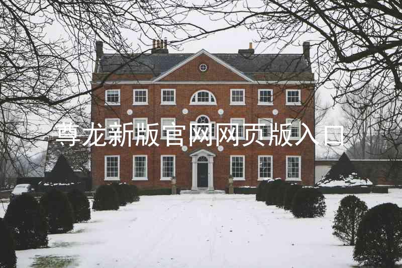 尊龙新版官网网页版入口